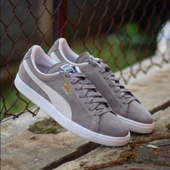 Men’s Grey Suede Puma Classic - Picture 8 of 8